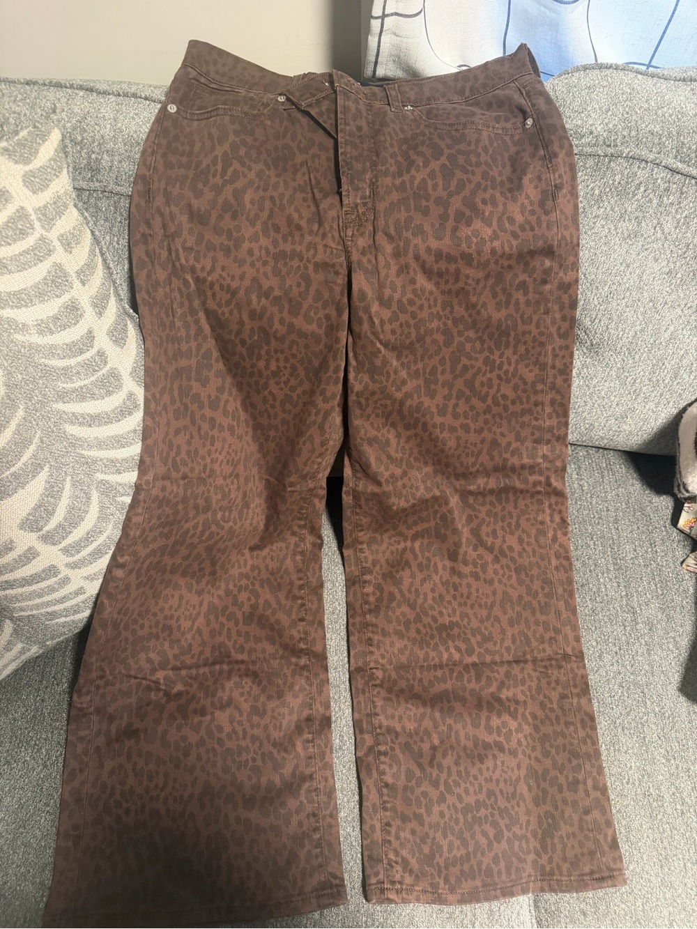 Gap Leopard-Print Jeans